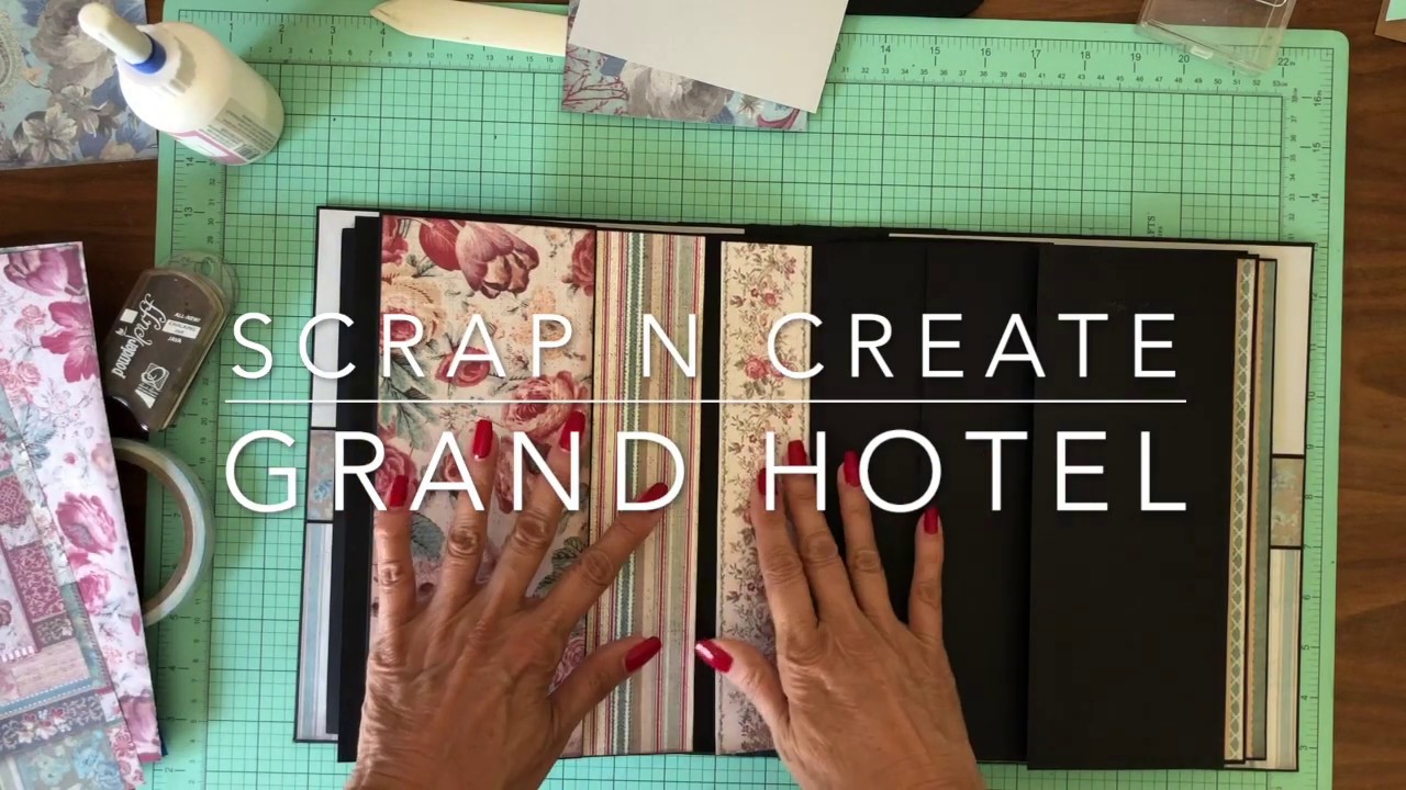 Stamperia Grand Hotel Mini Album Tutorial 4