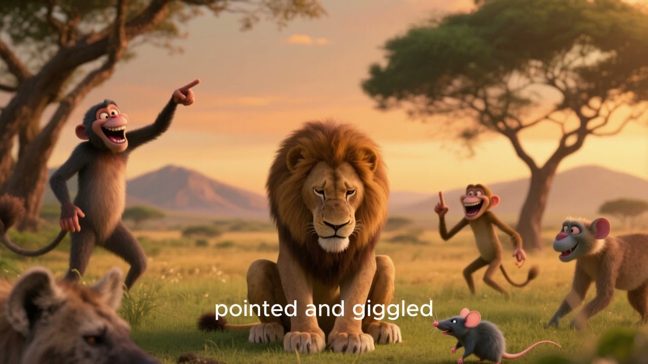 THE LION WHO FORGOT HIS ROAR