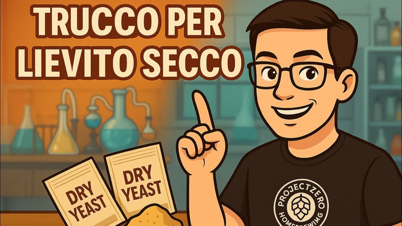 Il MIO trucco per far lavorare meglio il lievito secco
