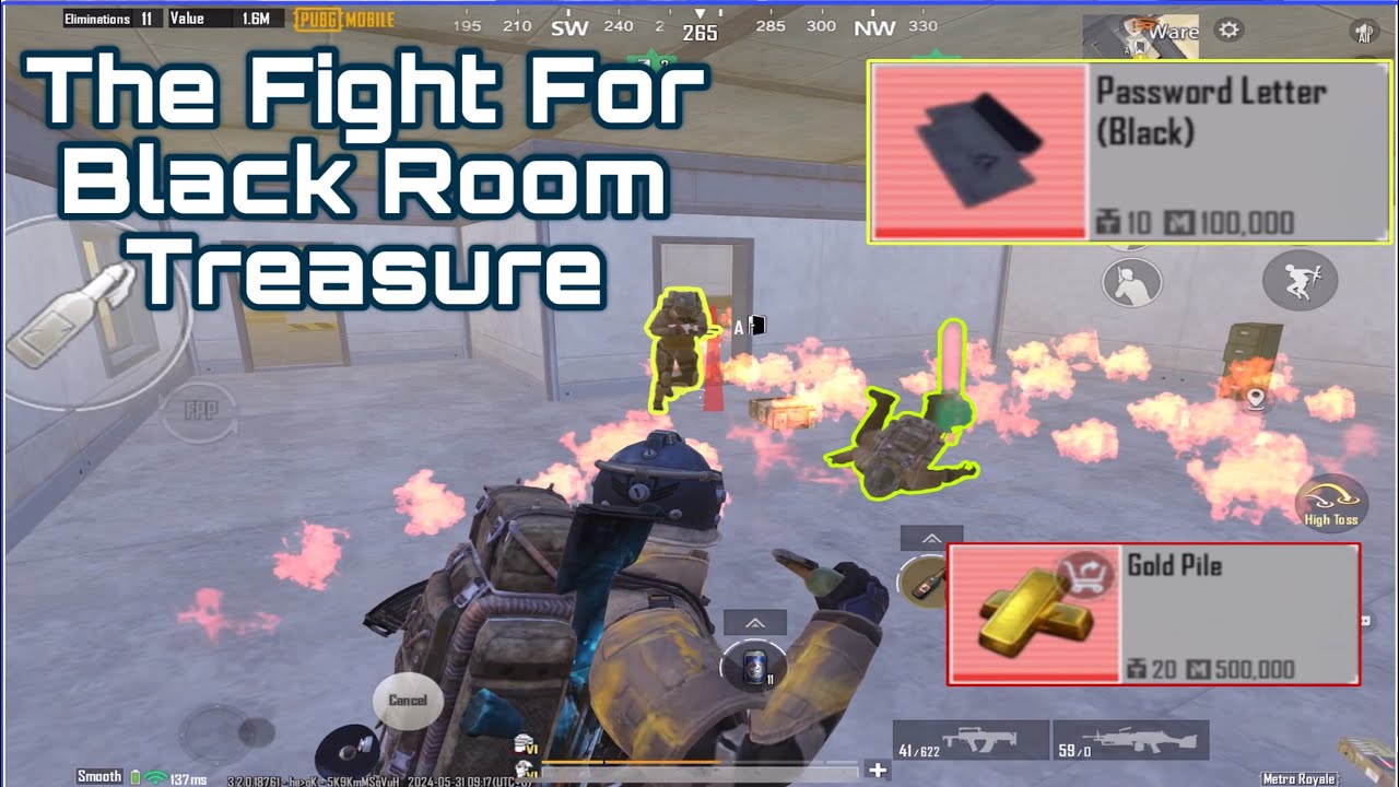 All Enemies Want This Treasure Loot 💰 Black Password- Metro Royale Chapter 20 Pubg Mobile