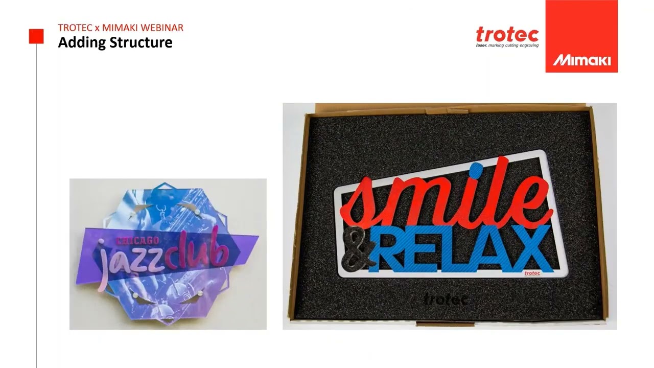 Webinar | Digital Print & Laser Cut Solutions to Shape Your Business | Mimaki & Trotec