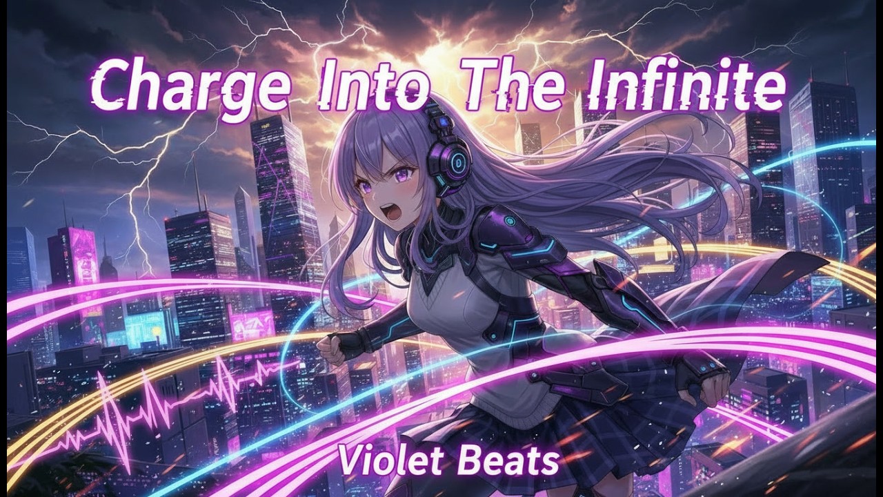 Charge Into The Infinite - Uplifting Emotional Future Bass - Violet Beats (Official Video)