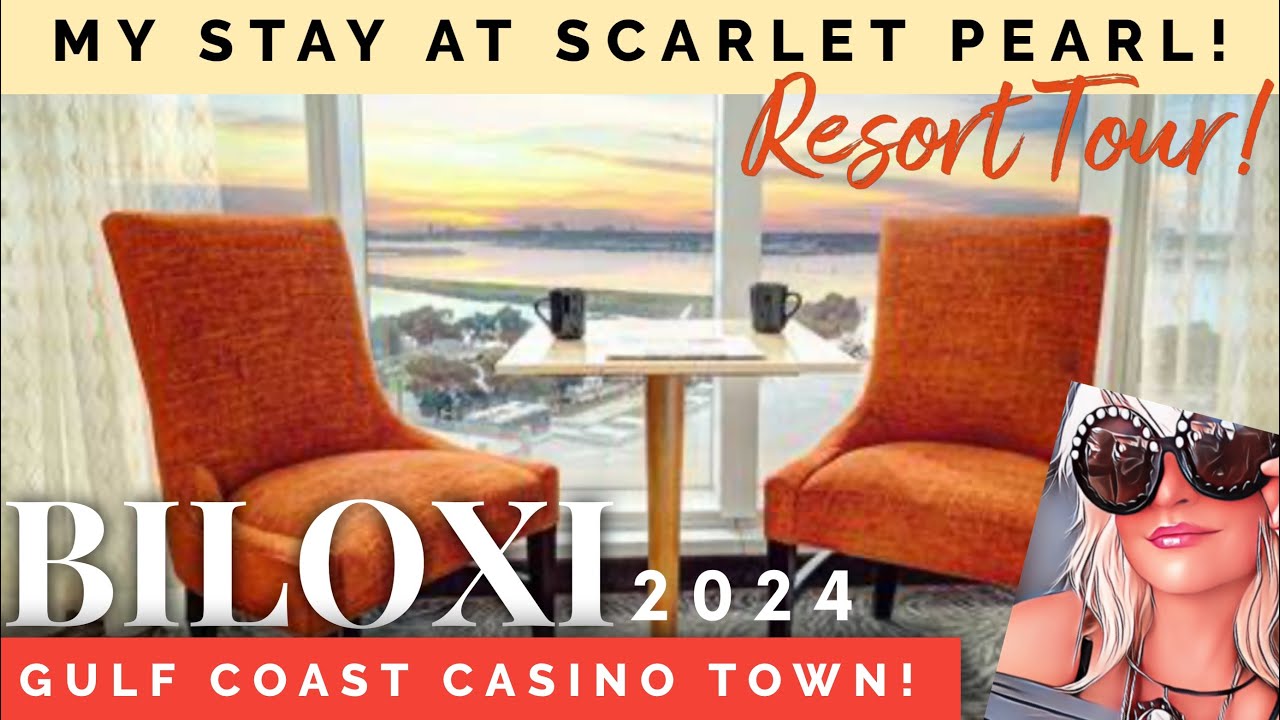 Полный тур по курорту Biloxi MS Scarlet Pearl в Д’Ибервилле, Миссисипи, 2024