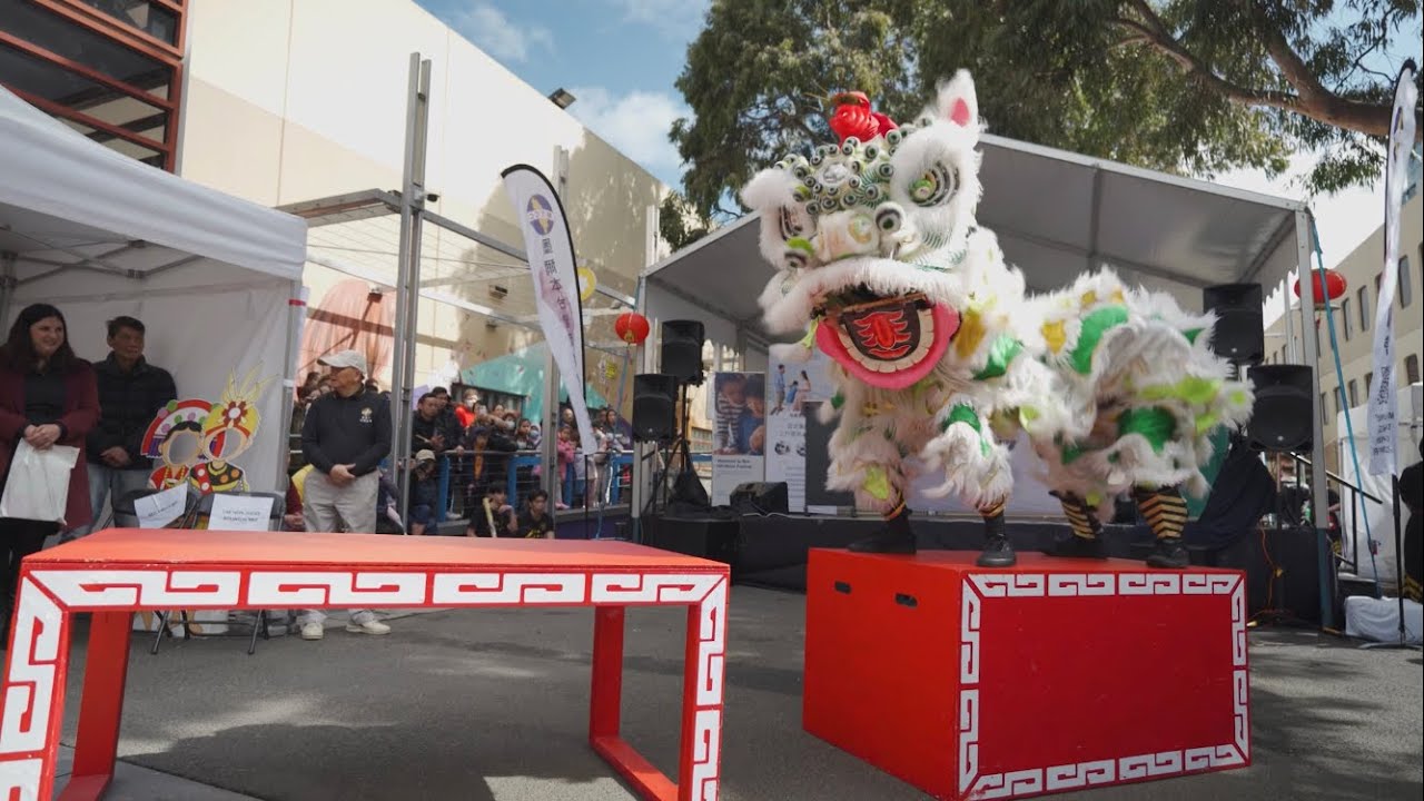 Box Hill Moon Festival Lion Dance | CYSM | 墨爾本中華青年會醒獅團 中秋節