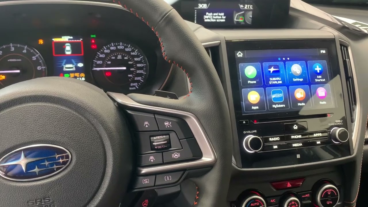 Сброс настроек головного устройства Subaru — исправление ошибок Apple CarPlay/Android Auto