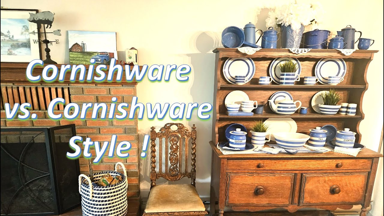 Collecting Vintage CORNISHWARE and Cornishware Style Pottery
