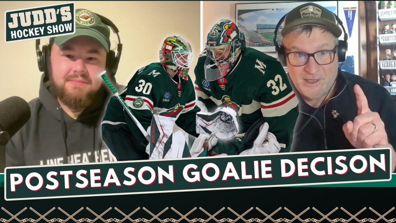 How tough is Minnesota Wild's goalie decision for the playoffs?