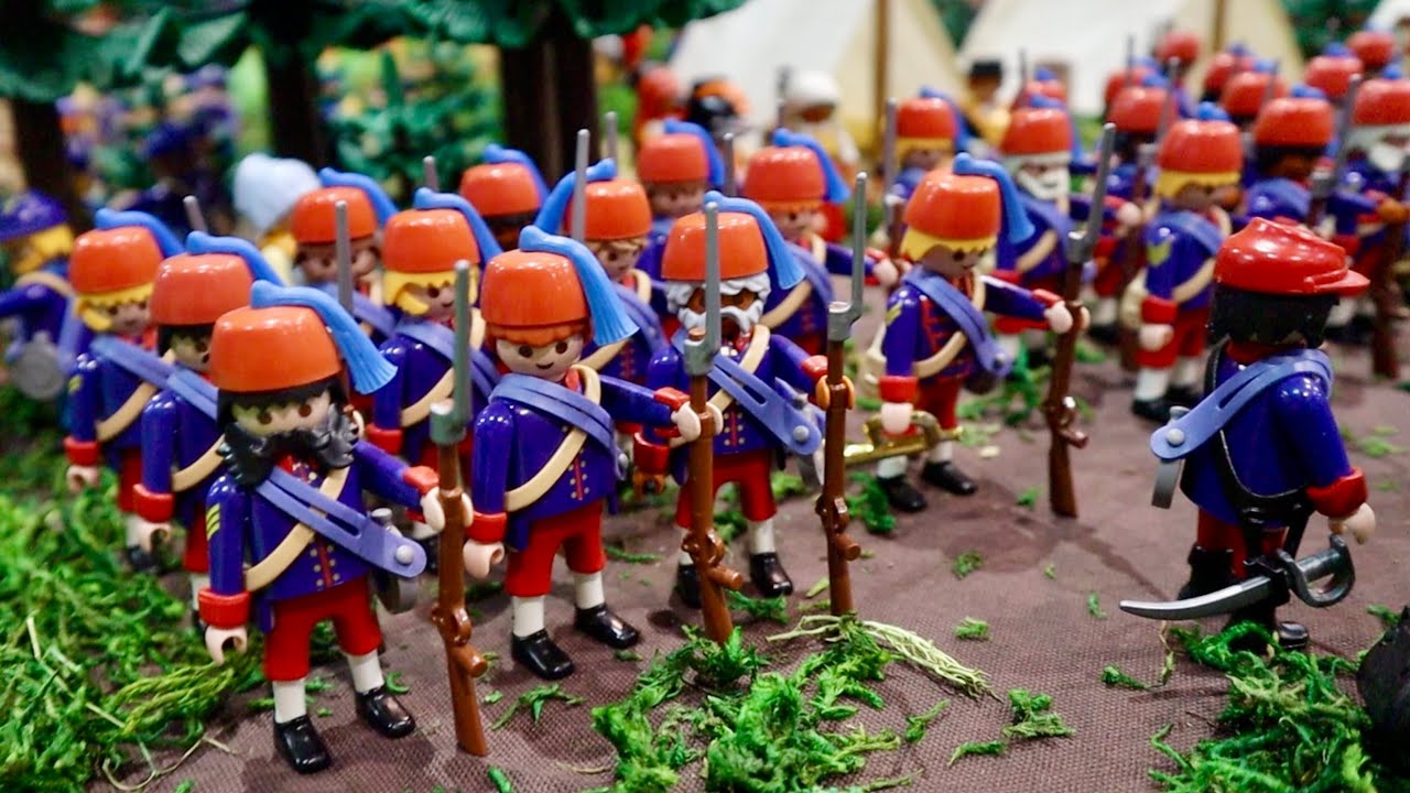 GUERRE de Sécession Playmobil history - exposition western playmobil
