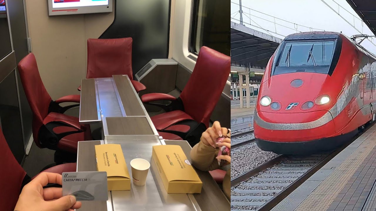 Viaggio in Frecciarossa in area meeting e business salottino da Venezia Mestre a Napoli Afragola! 🚄
