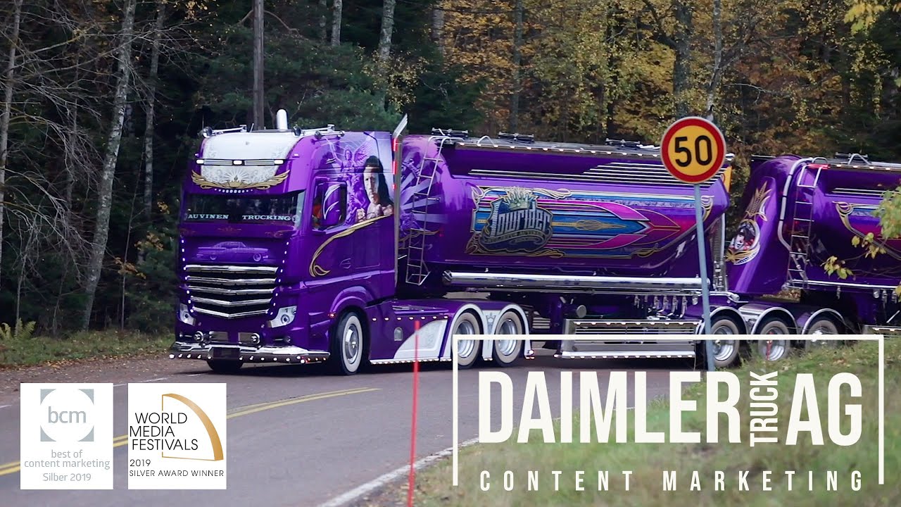 Der LOWRIDER Show- und Arbeitstruck aus Finnland (Daimler Truck AG)