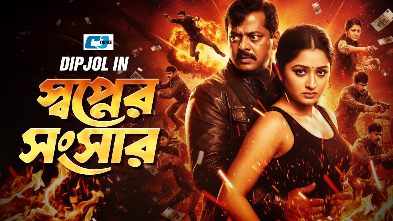 Shopner Shongshar | স্বপ্নের সংসার | Dipjol | Reshi | Purnima | Amin Khan | Jayed Khan |Bangla Movie
