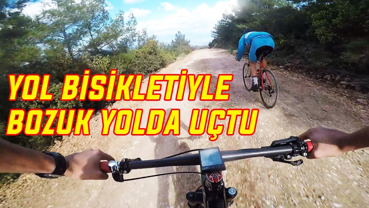 Yol Bisikleti dağ bisikleti gibi indi cyclocross yaptı - Muğla bisiklet turu