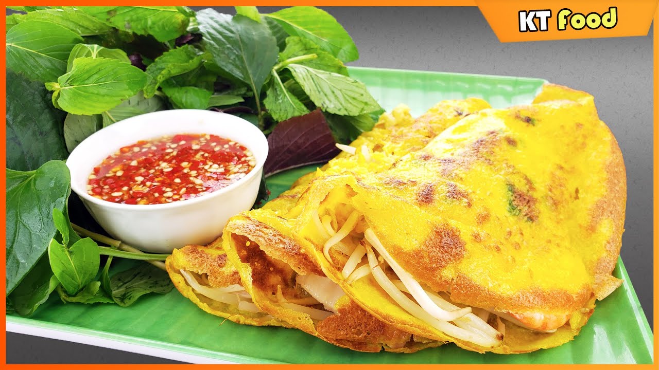 Banh Xeo Recipe | Vietnamese Crepes from scratch