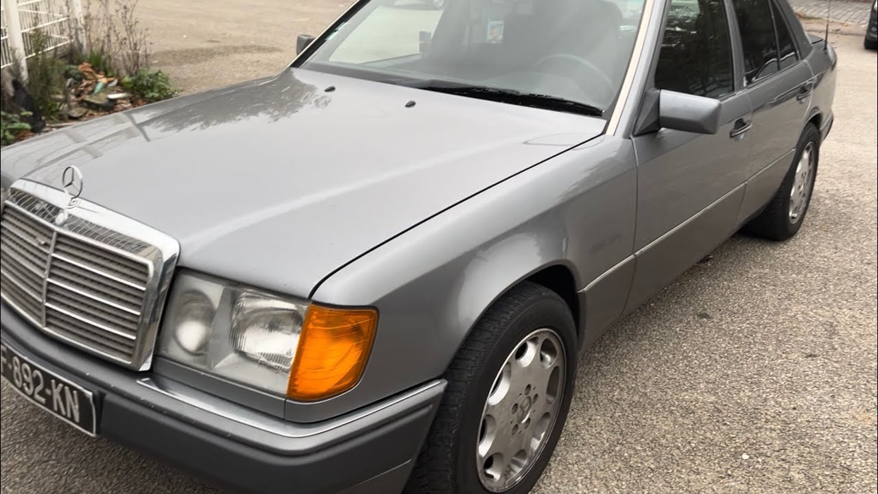 W124 oil change and air and fuel filter replacement