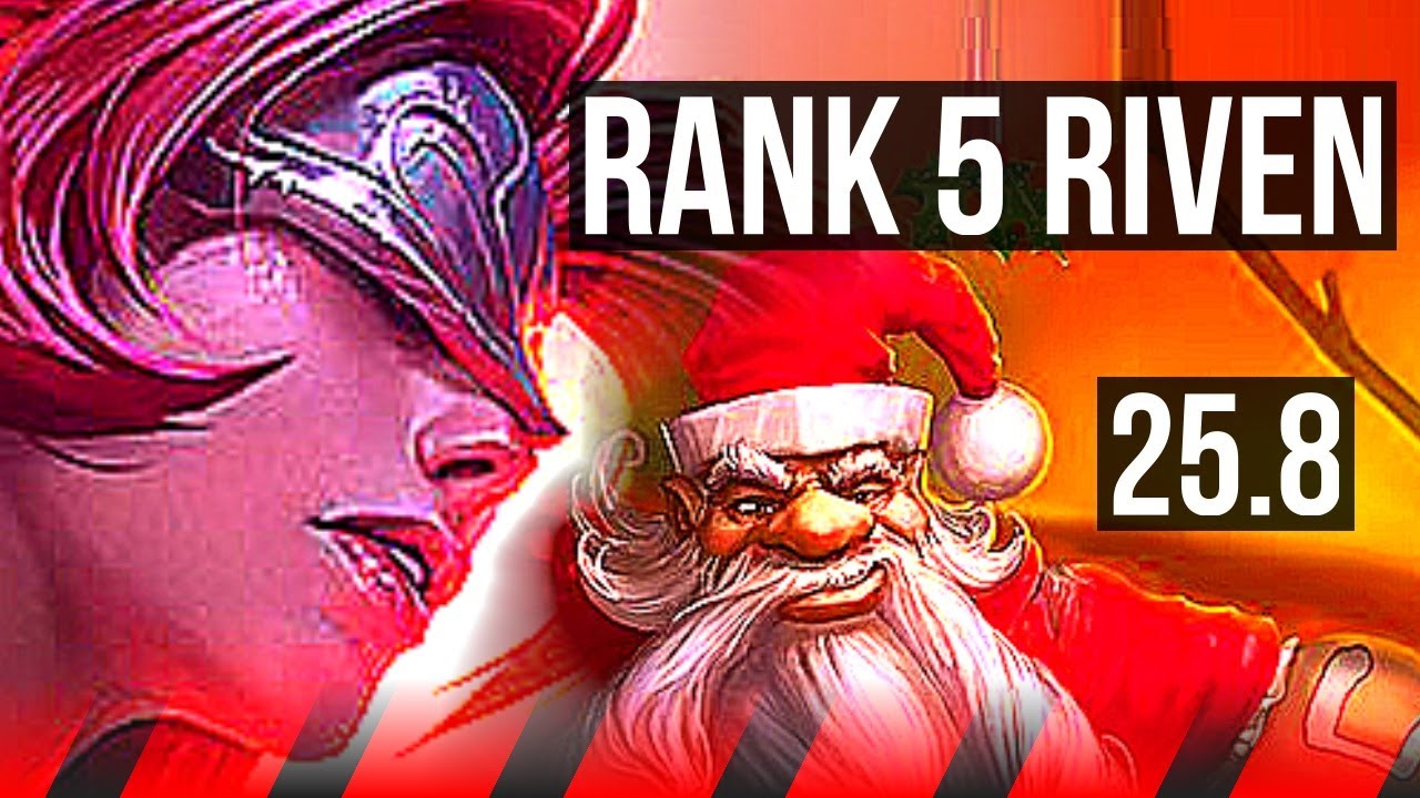 RIVEN vs GRAGAS (TOP) | Rank 5 Riven, 7 solo kills | TR Grandmaster | 25.8