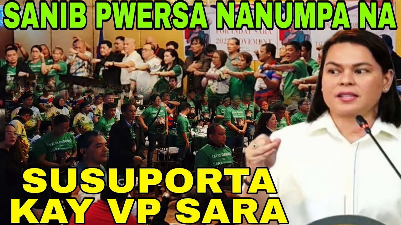 Sanib Pwersa Nanumpa na Susuporta kay VP Sara 