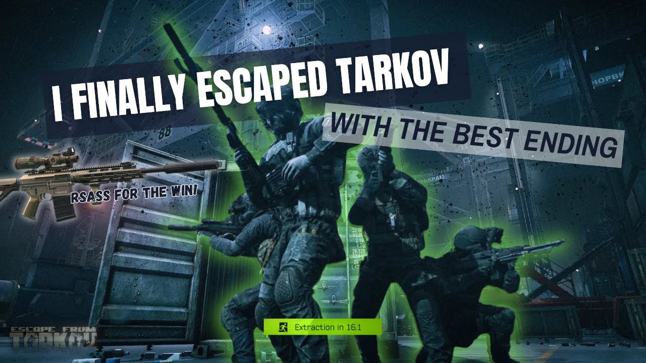 I Finally Escaped Tarkov Full Terminal Run (Best Ending) Escape From Tarkov 1.0 (PVE)