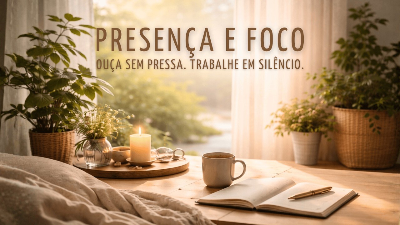 Foco Tranquilo | Música instrumental espiritual para trabalhar em paz