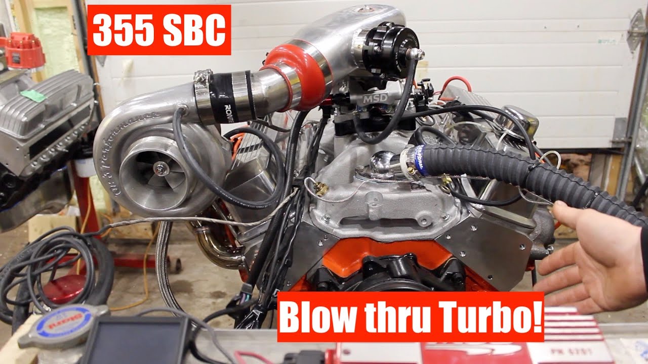 Бюджетный комплект Blow-Thru SBC Turbo! (Обновление YouTube 355)