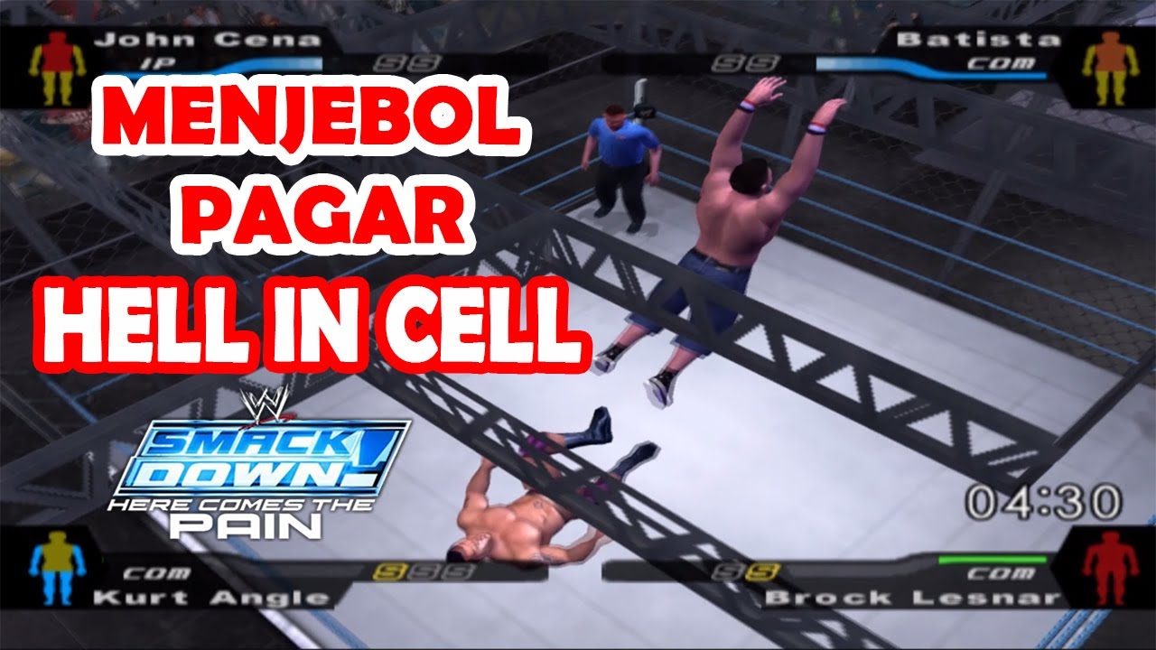 HELL IN CELL PENUH KEBODOHAN - Smackdown Pain PS2
