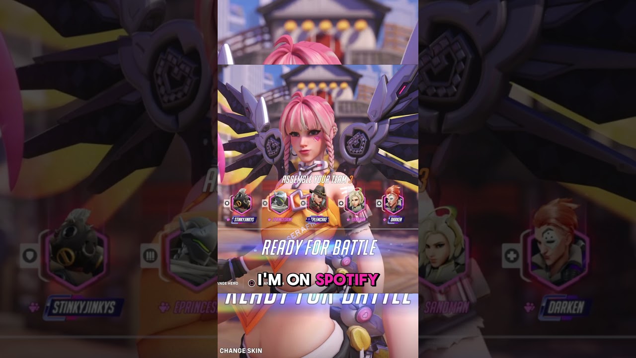 Eleos is Vibing  #sandman #overwatch2 #shorts
