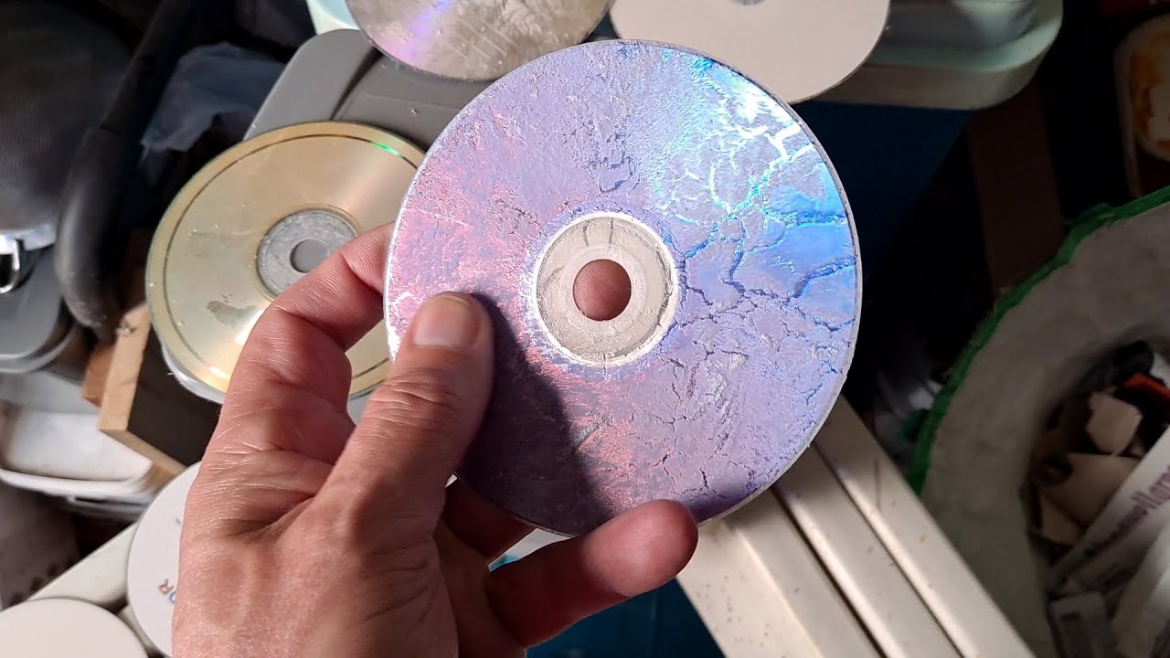 CDs DVDs and PLA in Cellulose Thinners Acetone