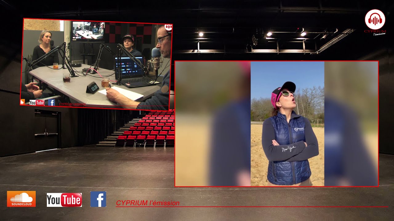 Stéphanie Bouché dans CYPRIUM l'émission