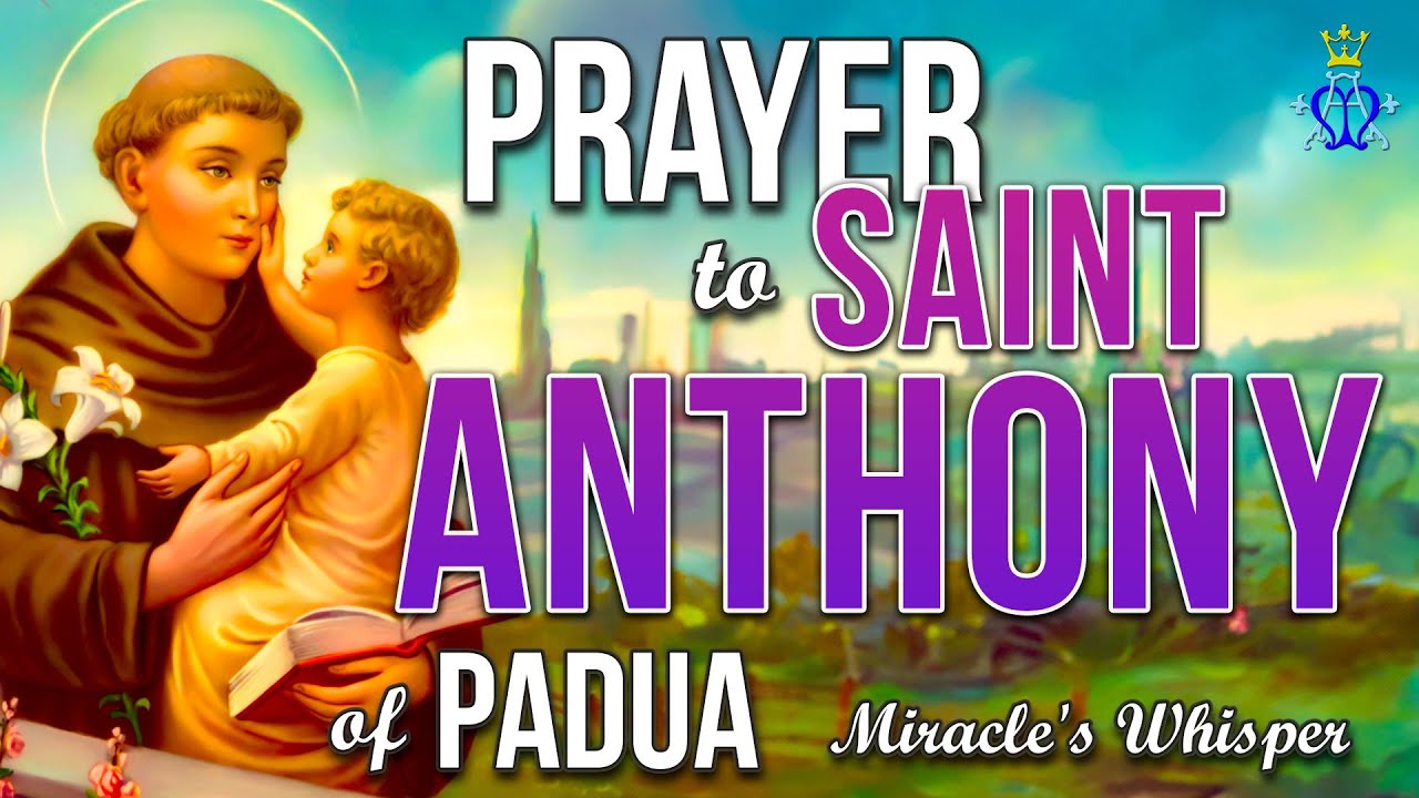 🌿 Miracle's Whisper: A Prayer to Saint Anthony