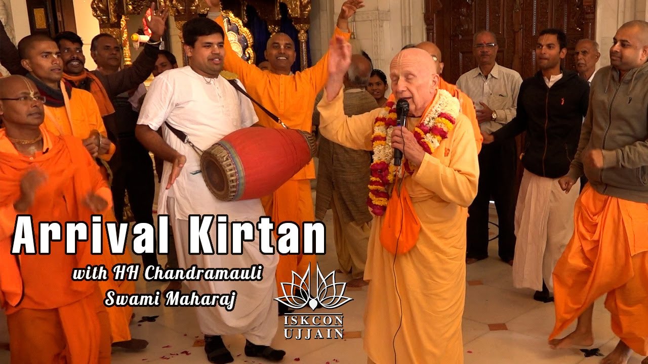 Arrival Kiratan with HH Chandramauli Swami Maharaj | 13 January 2023 ISKCON Ujjain