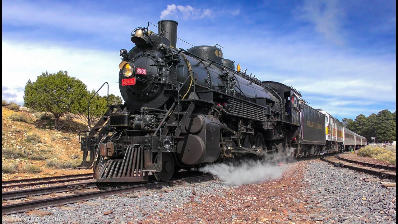 Grand Canyon Railway 4960 Steam Locomotive