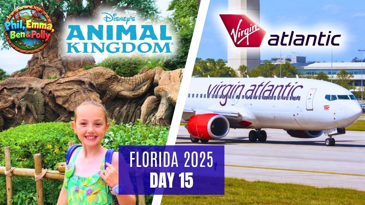FLORIDA 2025 | DAY 15 | Animal Kingdom & Flying Home | AUG 25