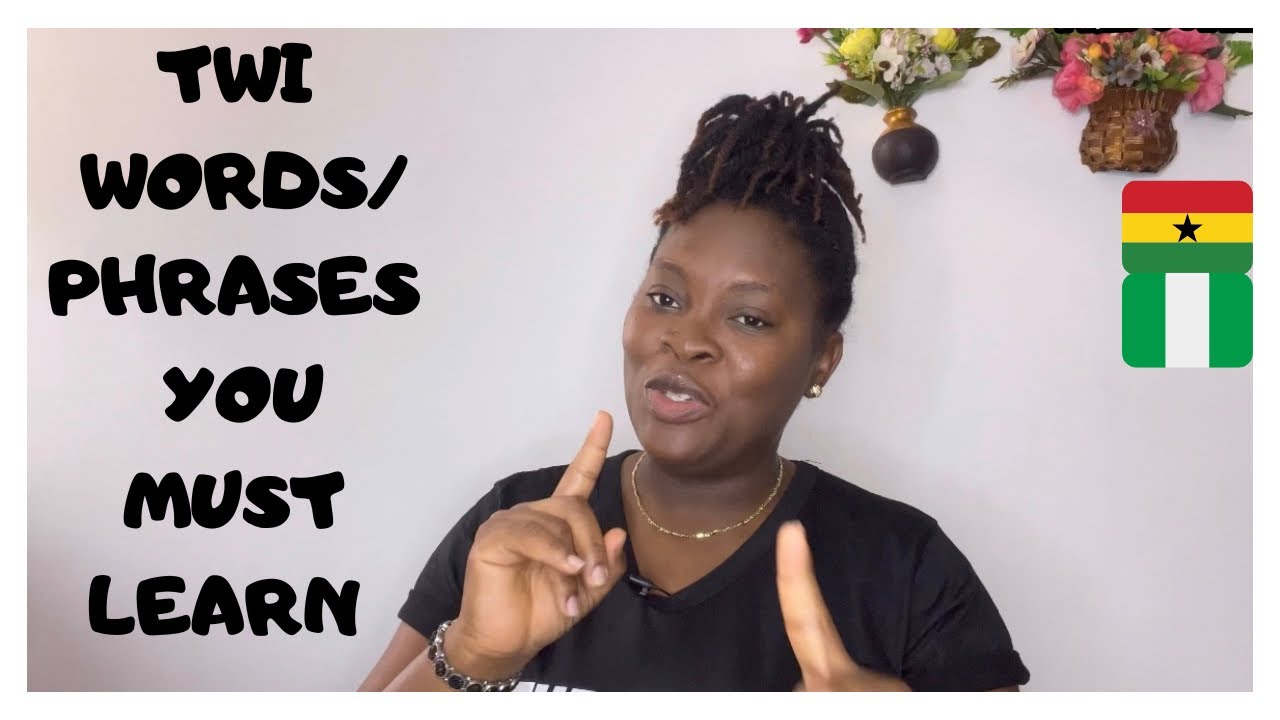 NIGERIAN 🇳🇬 TEACHES 15 MOST COMMON TWI WORDS AND PHRASES TO LEARN AS A FOREIGNER IN GHANA 🇬🇭