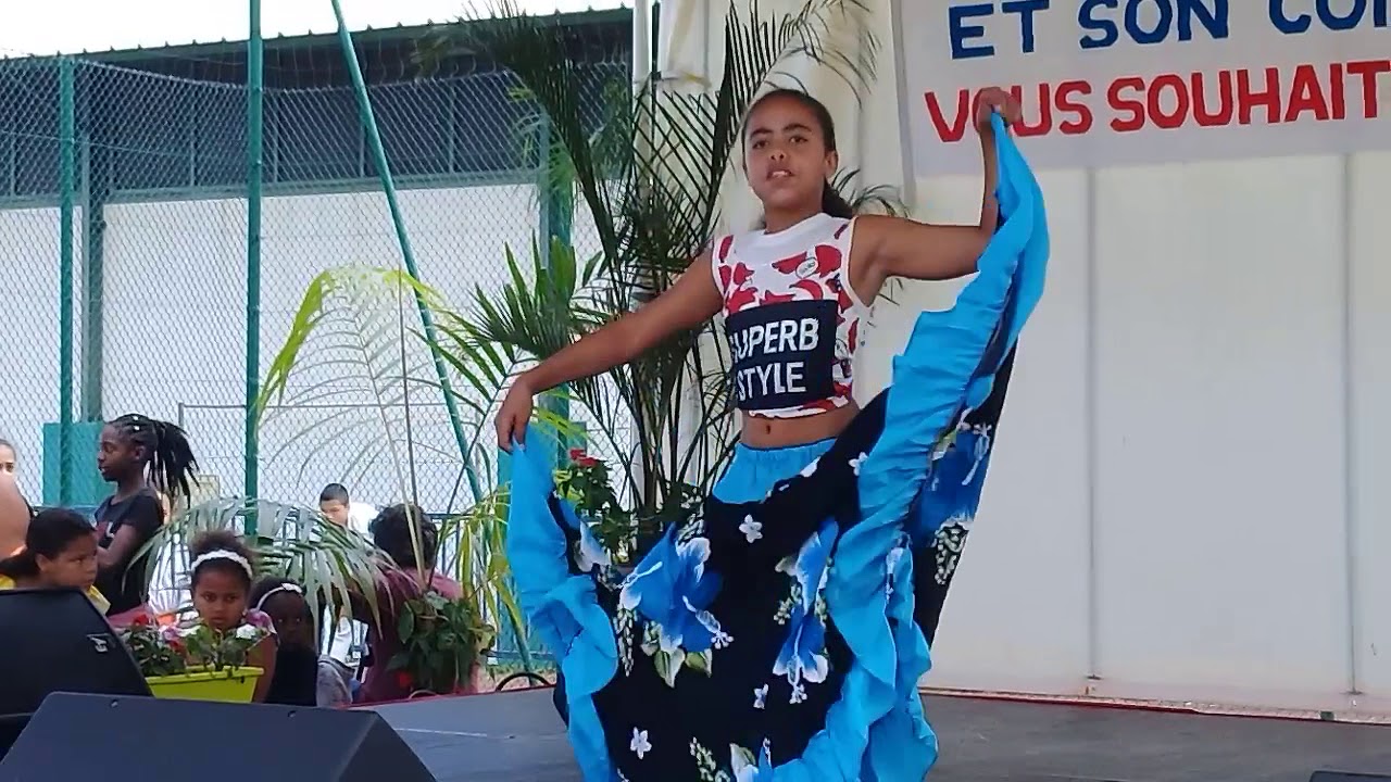 Fête de quartier Trois-Mares , Tampon , île de la Réunion Août 2018
