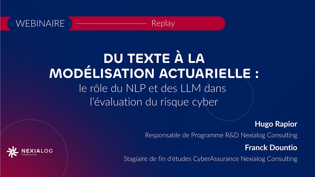 [Replay Webinaire] Risque cyber : un nouveau défi pour les actuaires ?