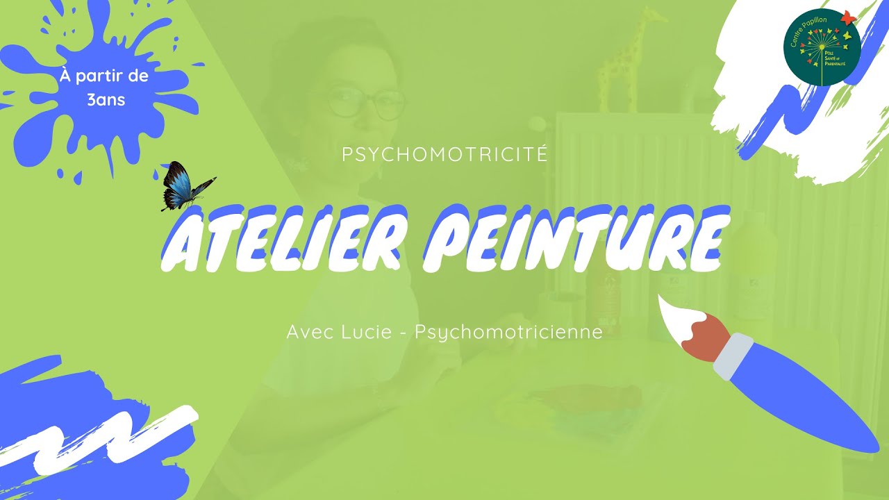 👶  Eveil sensoriel - Atelier Peinture avec Lucie