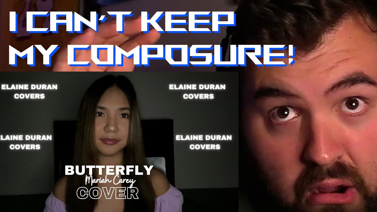 Singer/Songwriter reacts to ELAINE DURAN - BUTTERFLY (MARIAH CAREY COVER) - FOR THE FIRST TIME!