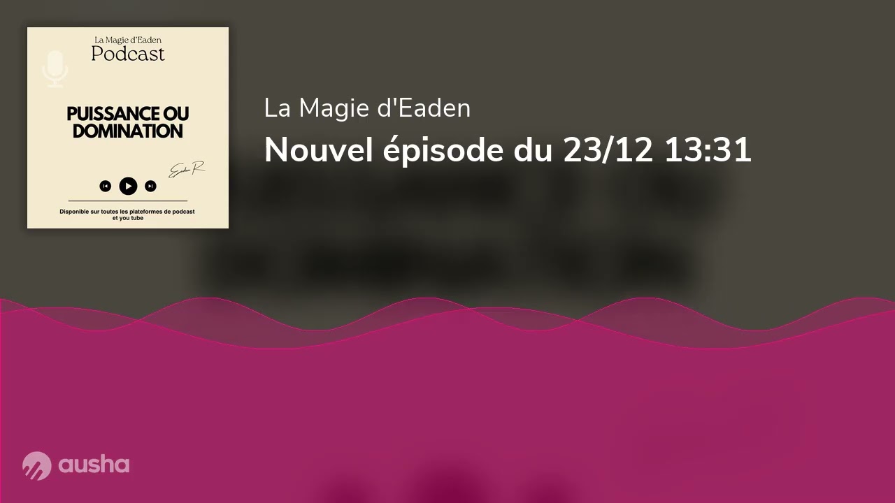 Nouvel épisode du 23/12 13:31