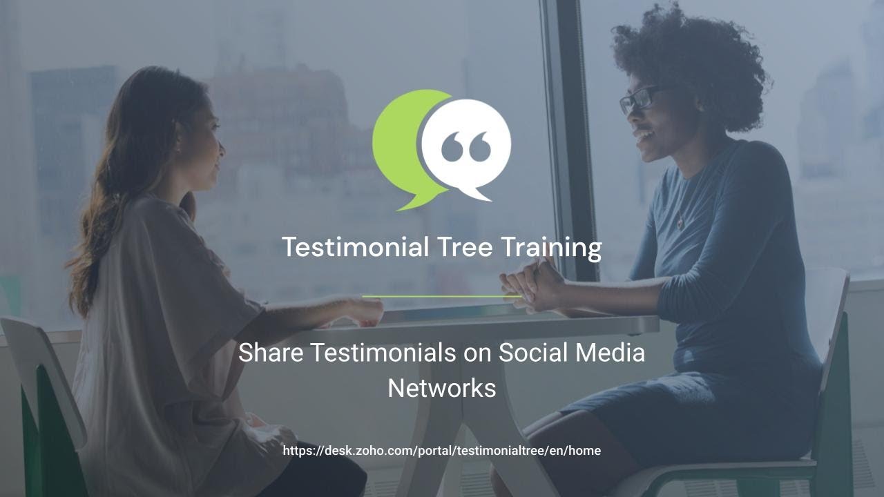 How to Share Testimonial Tree Testimonials on Social Media Networks