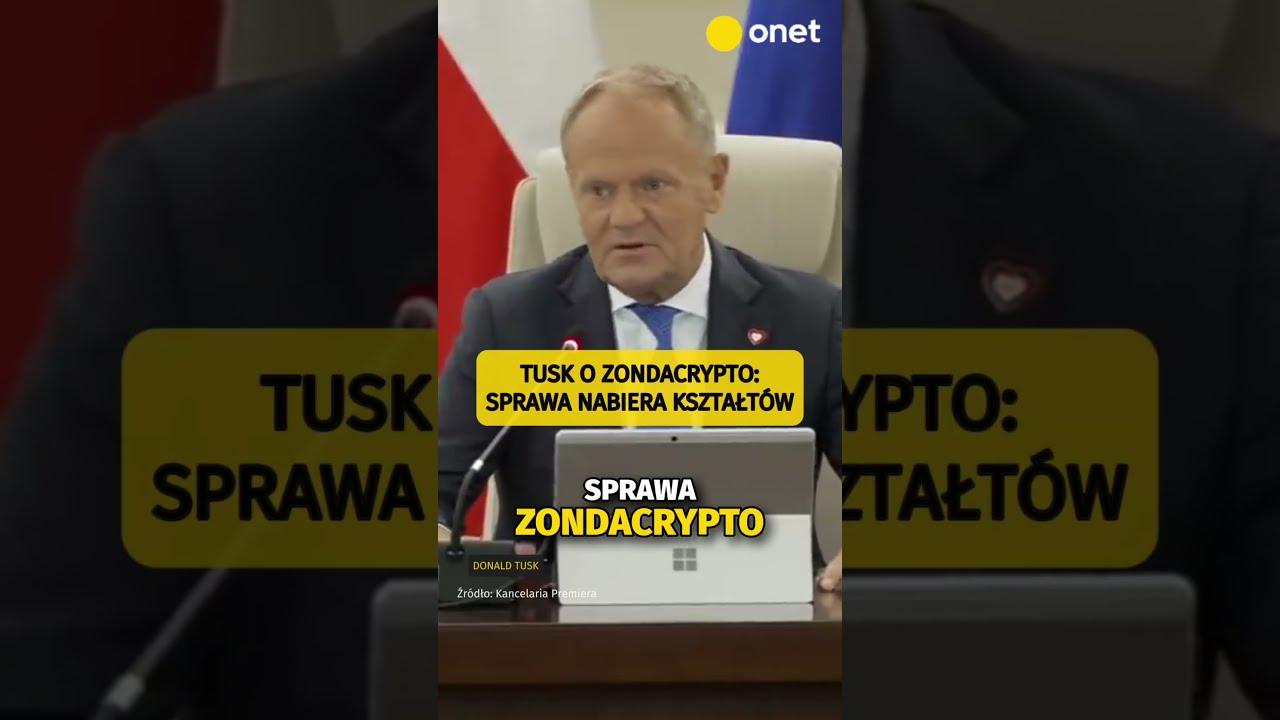 DONALD TUSK O SPRAWIE ZONDACRYPTO. CHCE KOLEJNEGO GŁOSOWANIA NAD WETEM PREZYDENTA