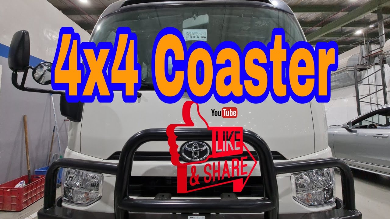All New 4X4 2022 Toyota Coaster