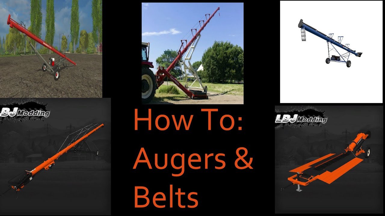 HowTo:  Augers and Belts for grain silos