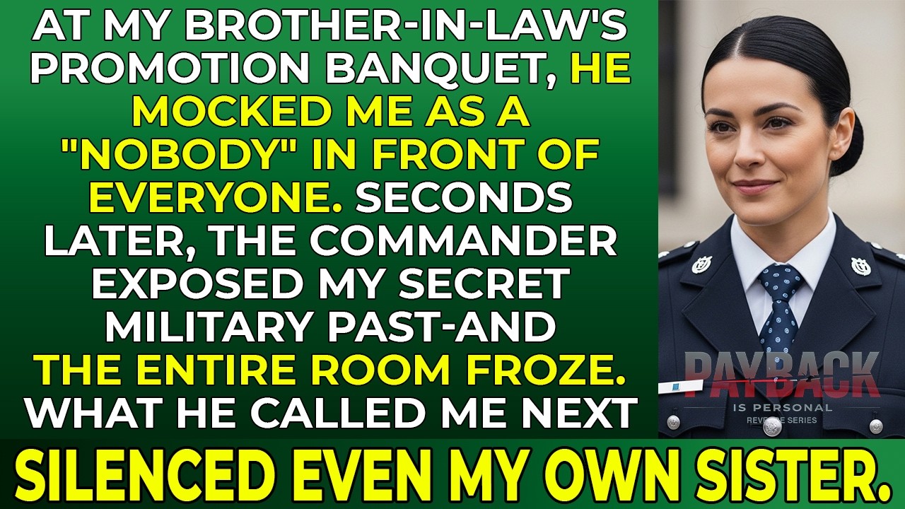 My Brother-in-Law Mocked Me as a Nobody—Until the Commander Saluted My Secret Military Past