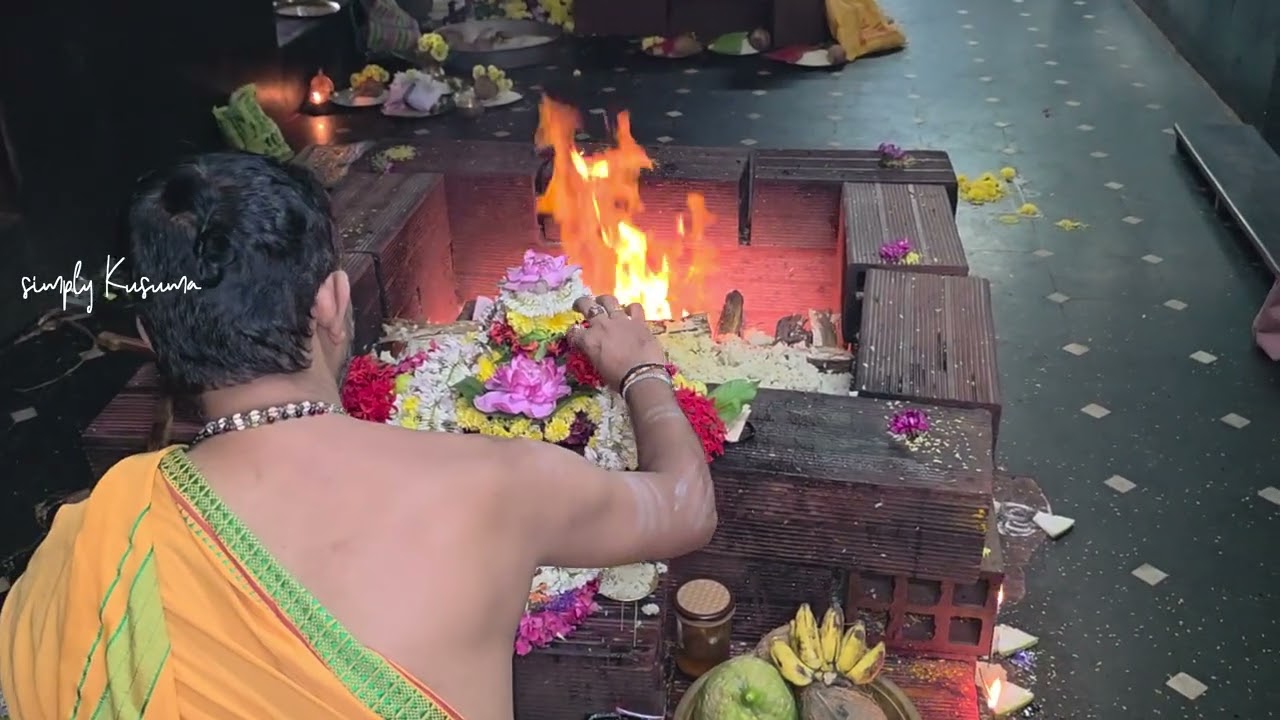 Small Portion of Chandika Homam at Sri Kollur Mookambika Temple🔱🪷#navaratri #kollur#mookambika#udupi