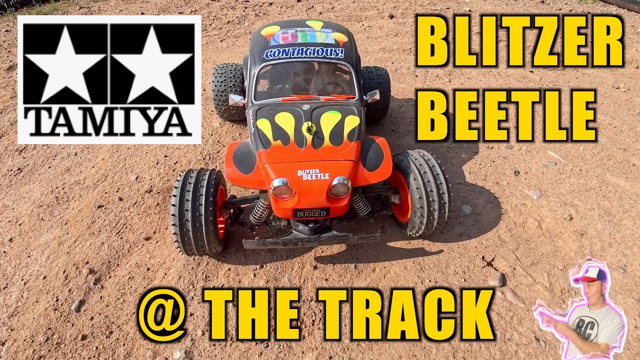 TAMIYA Blitzer Beetle at my Local RC Dirt Track!  Can it hack it??