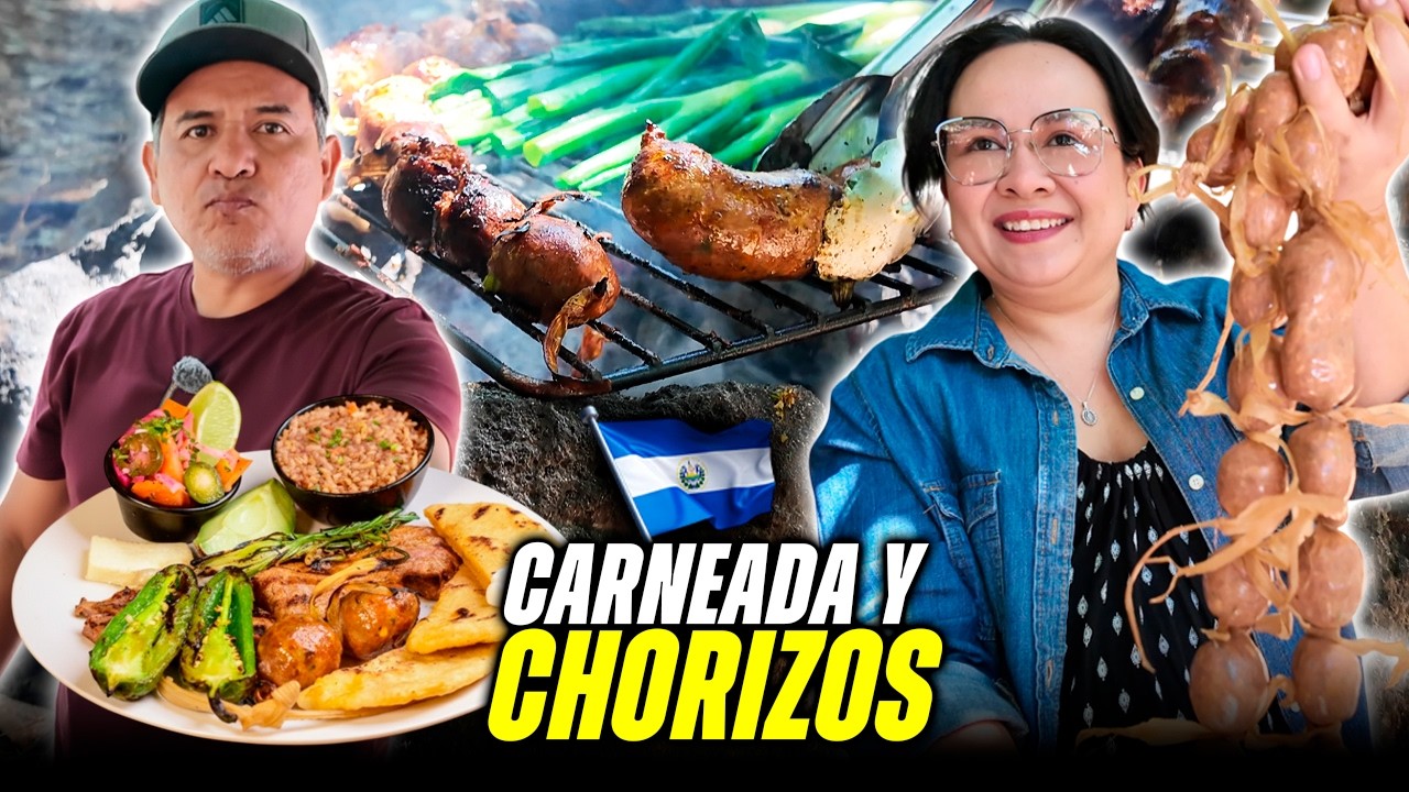 🥩CARNEADA de $60 para COMPARTIR entre Familiar y amigos en EL SALVADOR al AIRE libre🤤