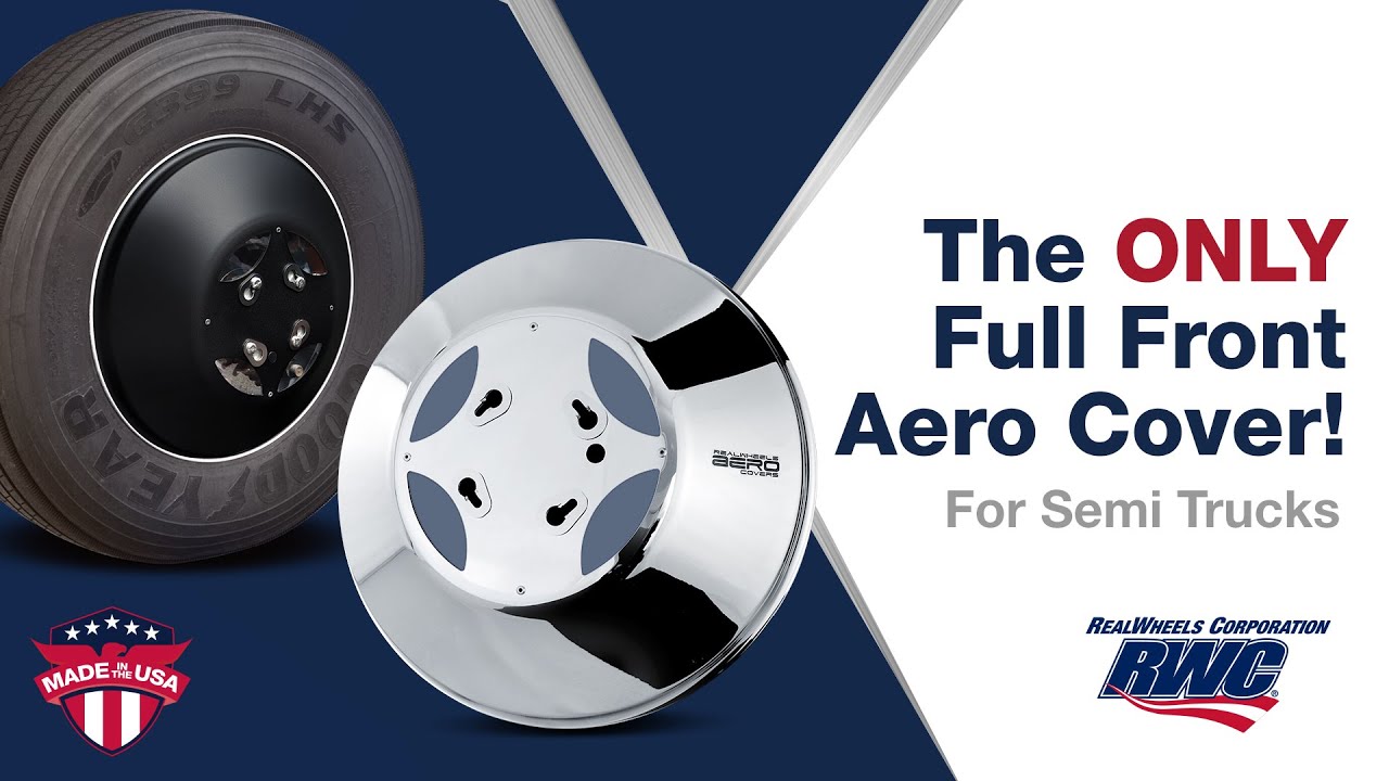 RealWheels Fuel Saving Front Twist & Lock Aerodynamic Wheel Covers