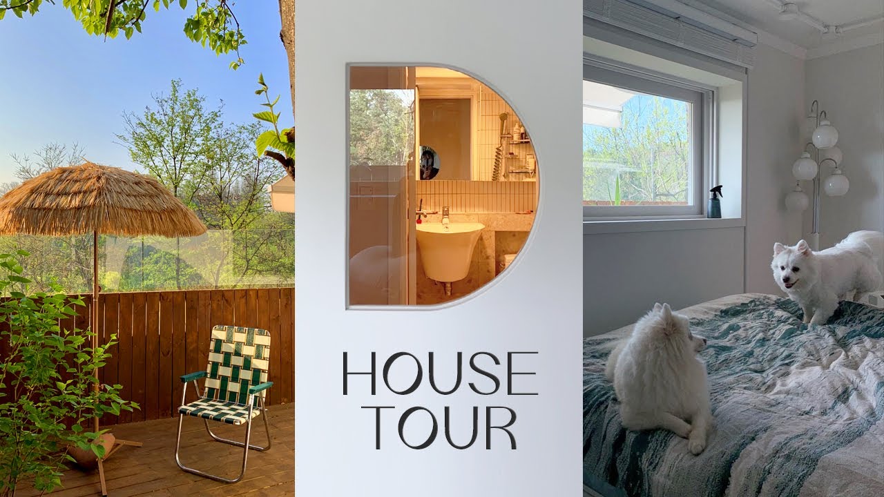 🏡 Room Tour 🕊 25평 구축 빌라의 대변신 ⛱ 휴양지 부럽지 않은 서울 도심 속 숲뷰 테라스 하우스에 초대합니다~ 🐶👩🏻🐶✨ #하우스투어