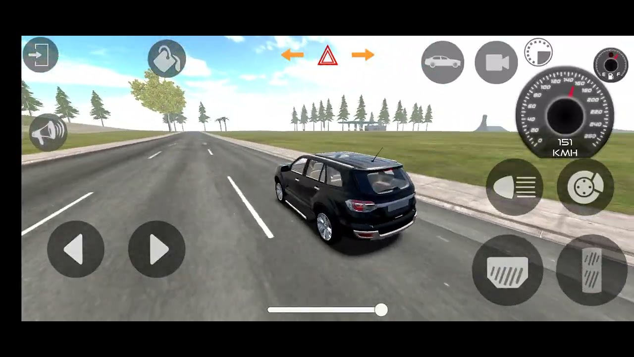Madits Gaming || Indian Car Simulator Ford Endeavour Muscular Car 🚅🗿 || Like Subscribe 👍🔔