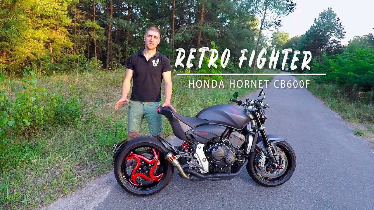 Обзор проекта Retro Fighter на базе мотоцикла Honda Hornet CB600F