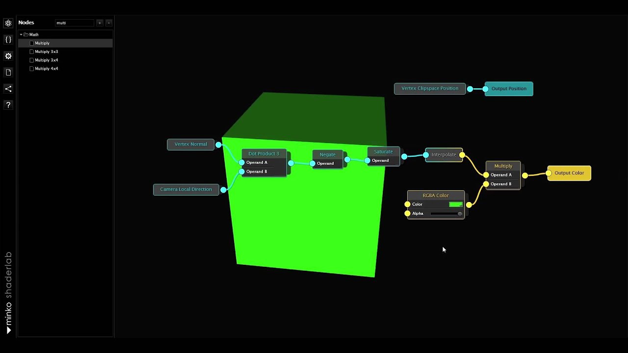 Minko - ShaderLab